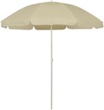 vidaXL Strandparasol 240 cm zandgeel