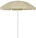 vidaXL Strandparasol 240 cm zandgeel