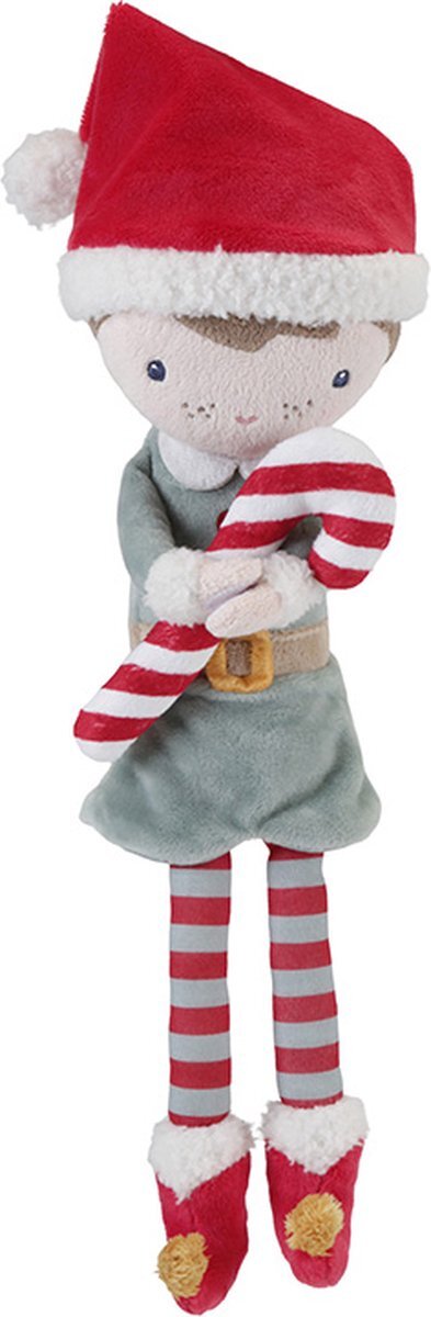 Little Dutch - Knuffelpop Kerst Jim - 35 cm