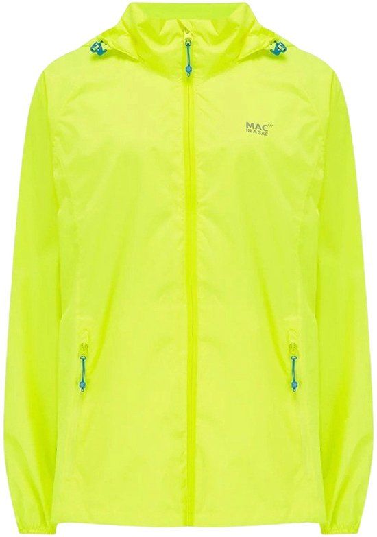 Mac in a Sac Origin 2 Regenjas - Unisex - Neon Yellow - M