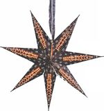 Merkloos / Sans marque G. Wurm Gmbh + Co. Kg Kerstversiering zwarte kerststerren 60 cm type 1