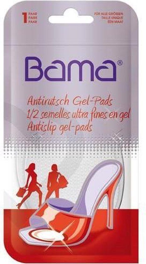 Bama gel-pads - Voorvoetkussens - 1 paar - Dames - One size
