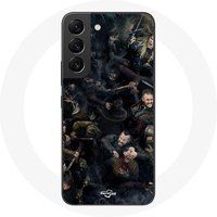 Manicase Hoesje voor Samsung Galaxy S22 Vikings Teaser Seizoen 6 Poster Karakters Art