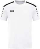 Jako Power Shirt Korte Mouw Kinderen - Wit | Maat: 116