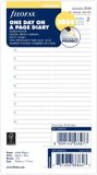 Filofax Personal 2024 wit 1 dag per pagina