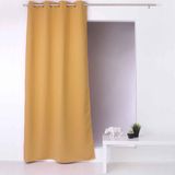HomeMaison Verduisteringsgordijn Mosterdgeel Polyester Inbetween Gordijn