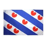 AZ FLAG Vlag Provincie Friesland 90x60 cm Polyester 100D Mouw