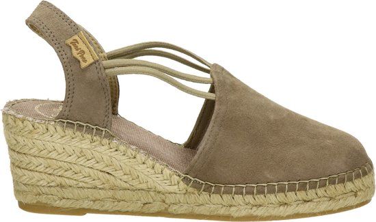 Toni Pons Tremp Espadrilles Dames - taupe - Maat 36