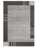 Andiamo geweven tapijt Sant Jordi moderne laagpolige polypropyleen tapijt modder, 60x110 cm
