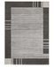 Andiamo geweven tapijt Sant Jordi moderne laagpolige polypropyleen tapijt modder, 60x110 cm