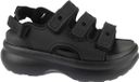 Crocs Soho Frosted Sport Sandale Vrouwen Zwart Sandale maat: 41/42