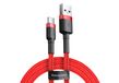 Baseus Cafule USB-A naar USB-C kabel 0,5m Rood