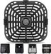 Lumehelbed Handels GmbH Friteuse à air Convient pour Instant Pot Vortex 5.7QT 6 QT - Bac de cuisson Accessoire friteuse à air - Accessoires friteuse à air