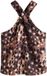 Next - Dames - Top met halterhals - Dierenprint