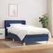 Maison Exclusive - Boxspringbed met matras, Bleu, 80x200 cm, textile