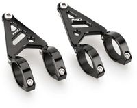 Puig 38-41mm Koplamphouder Zilver
