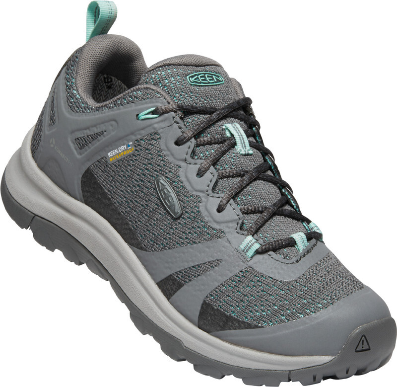 KEEN Terradora II WP Schoenen Dames, steel grey/ocean wave 2020 US 11 | EU 42 Trekking- & Wandelschoenen