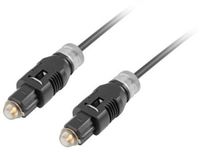 Lanberg Toslink Opto-Akoestische Kabel M/M 1M Zwart