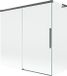 Mexen Rox L paroi de douche 2 pièces extensible 160 + 75 x 150 cm, transparent, gris canon brossé