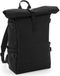 BagBase Sac à dos à enroulement BG858 - Noir/Noir - 28 x 48 x 15 cm