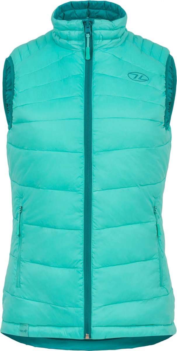 Highlander bodywarmer Reversible dames mint/groen