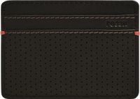 FOSSIL Rennsport Card Case Zwart Leer