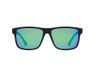 RedBull SPECT MAZE zonnebril Rechthoekig Unisex Zwart Gepolariseerde lens Paars