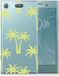 B2Ctelecom Sony Xperia XZ1 Compact TPU Case Palmtrees