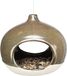 TRIXIE Vogel tuin outdoor vogelvoederbox om op te hangen, keramiek, 12 × 14 × 12 cm, bosgroen - 55530