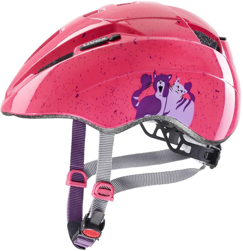 UVEX Kid 2 Fietshelm Kinderen, roze