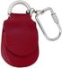 MANAGE Porte-clés en cuir rouge pour pièces de monnaie porte-clés mousqueton