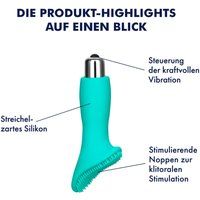 EIS Noppenplezier-vibrator van siliconen, 11,5 cm