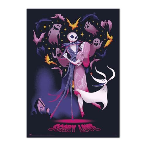 Grupo Erik Disney The Nightmare Before Christmas Luminous Poster - 70 x 50 cm