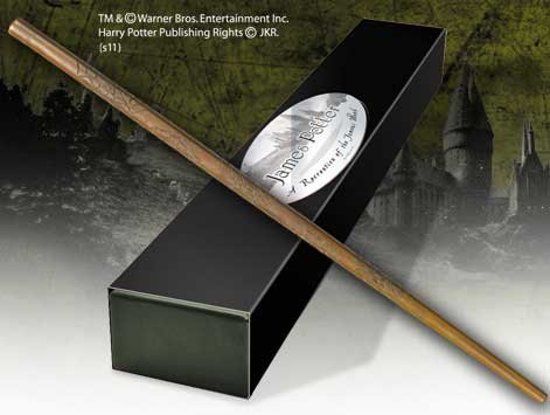 Noble Collection James Potter Character toverstaf