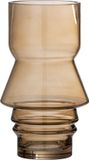 Bloomingville Zala - Vase en verre - Brun - Moderne - 12x20 cm
