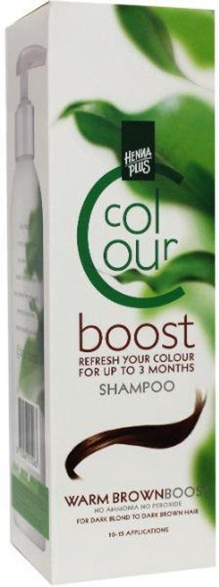 Hennaplus Colour Boost Warm Brown - 8710267215063