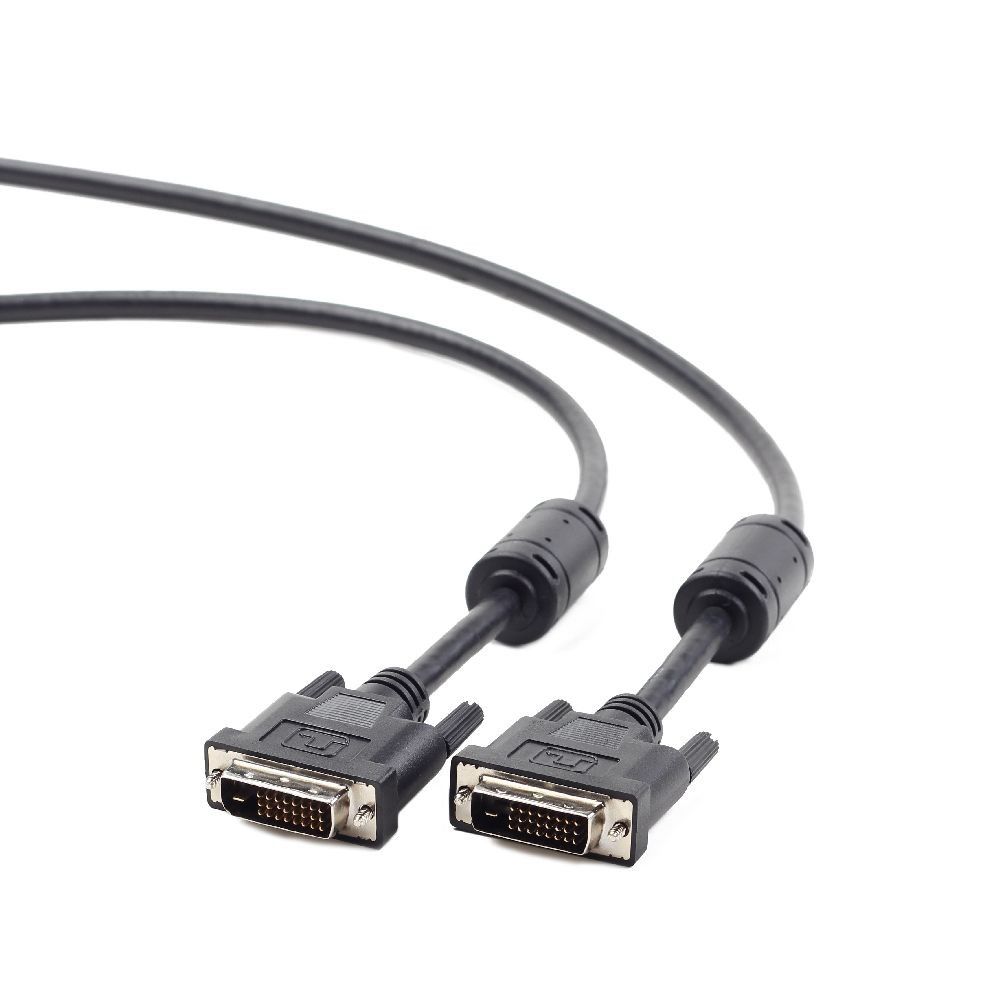 Gembird CC-DVI2-BK-15 - DVI-D/DVI-D Kabel - 4.5m - Zwart