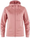 Fjällräven Abisko Grid Fleece Met Volledige Rits Roze M Vrouw