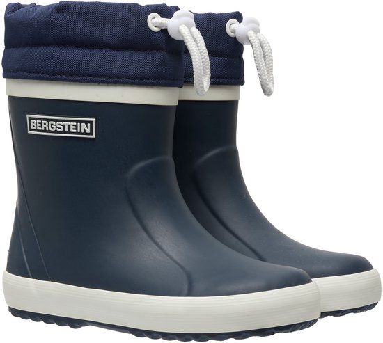 Bergstein Classic Thermo – Gevoerde Regenlaarzen Kinderen – Winterlaarzen – Jongens & Meisjes – Dark Blue