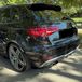 Oneway Achterbumperskirts (Hoeken) compatibel met Audi A3 (8V) Sportback S-Line/S3 Facelift 2016-2020 - Glanzend zwart