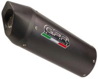 GPR Exclusive Furore Evo4 Mt 125 21 Euro 5 Cat Gehomologeerd Compleet Uitlaatsysteem Zwart Homologated