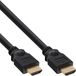 InLine HDMI kabel, HDMI high speed, male / male, vergulde contacten, zwart, 15m