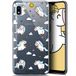 Beschermhoesje Caseink Beschermhoes voor Samsung Galaxy A10, motief: Fantasia eenhoorn in The Sky