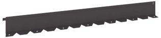 Bordure de pelouse Acier Noir 30 pc 102 x 10 x 4 cm