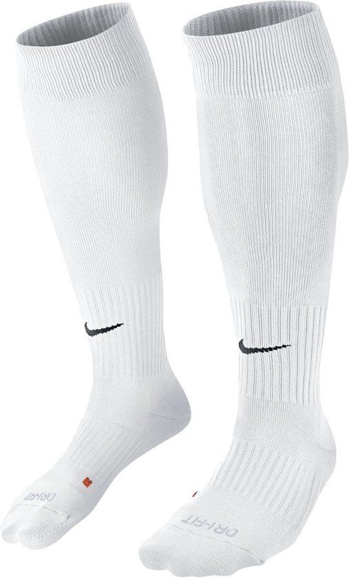 Nike Classic II Cushion Sportsokken - Maat 46-50 - Unisex - Wit/Zwart