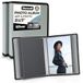 Dunwell Klein fotoalbum 5x7 (2-pack), montagepapier, 5 x 7 kunstportfoliomappen, 24 hoezen display 48 pagina's, zuurvrij polyprofessioneel prentenboek voor kunstwerken van 5 x 7 kunstwerken