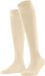 FALKE Vitalizer met compressie katoen kniekousen dames beige - maat 41-42