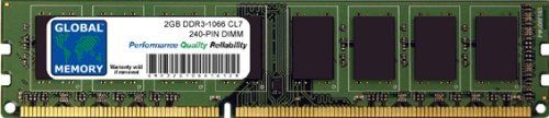 GLOBAL MEMORY 2GB DDR3 1066MHz PC3-8500 RAM