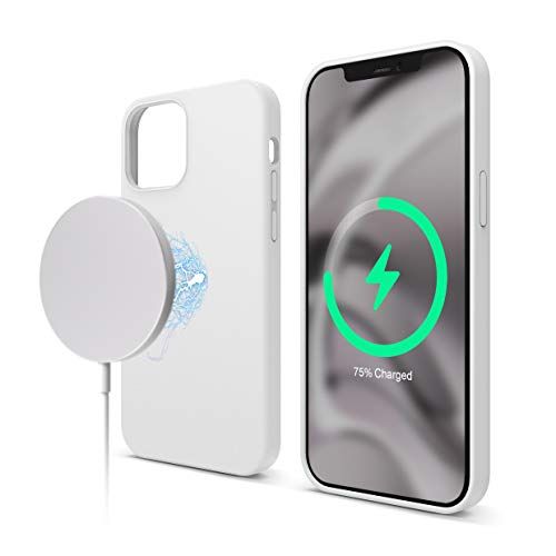 Elago Magnetische Siliconen Hoesje Compatibel met iPhone 12 / 12 Pro (6,1 inch) - MagSafe