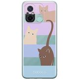 ERT GROUP mobiel telefoonhoesje voor Xiaomi REDMI 12C/ REDMI 11A Babaco patroon Cats 014